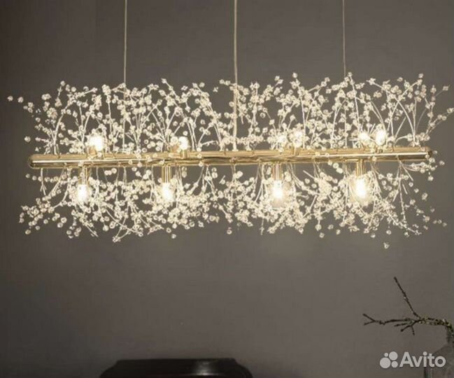 Люстра Одуванчик Подвесная Линейная Разные