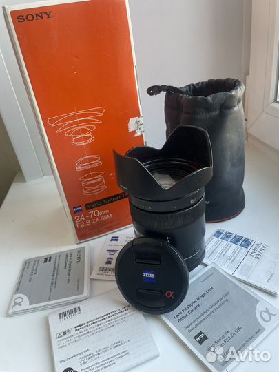 Обьектив sony 24-70 2.8 za