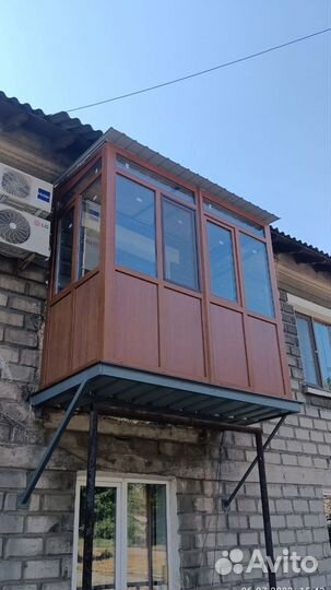 Отделка балконов и лоджий