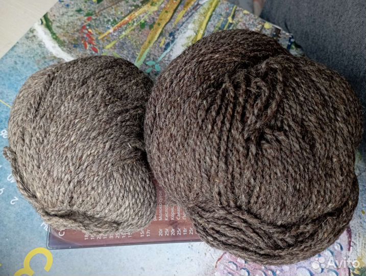 Пряжа шерсть яка