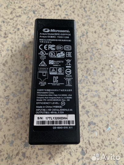 POE инжекторы Avaya