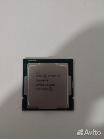 Процессор intel core i3 10100f