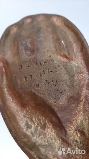 Пепельница бронза СССР