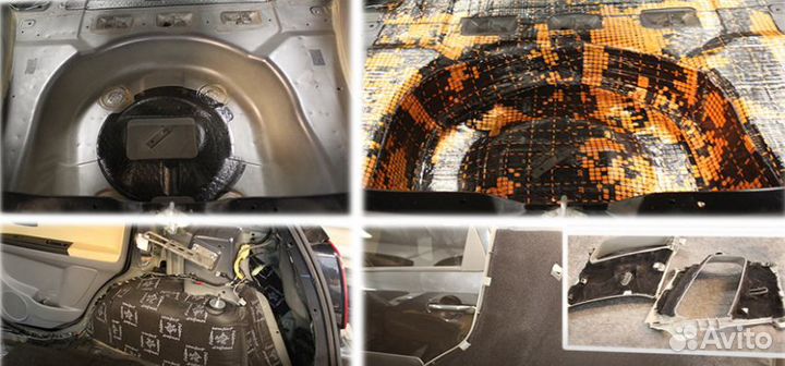 Шумоизоляция Автомобиля Комплексная grand vitara