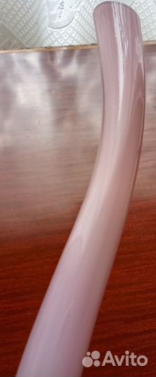 Ваза из цветного стекла