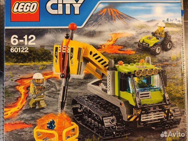 Лего сити 60122 Вездеход исследователей вулканов