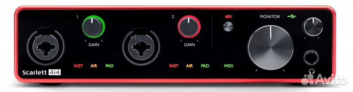 Focusrite Scarlett 4i4 3rd Gen Аудиоинтерфейс