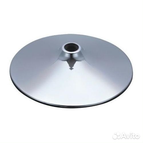 Опора для кресла хромированная круглая Ринг база