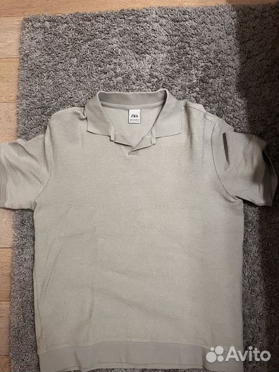 Мужское поло zara