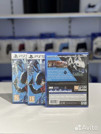 Persona 3 reload ps5/ps4 диск