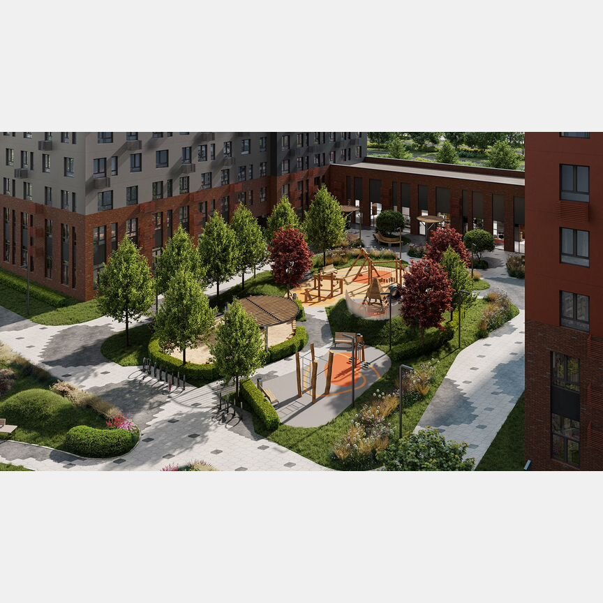 2-к. квартира, 61,3 м², 9/20 эт.