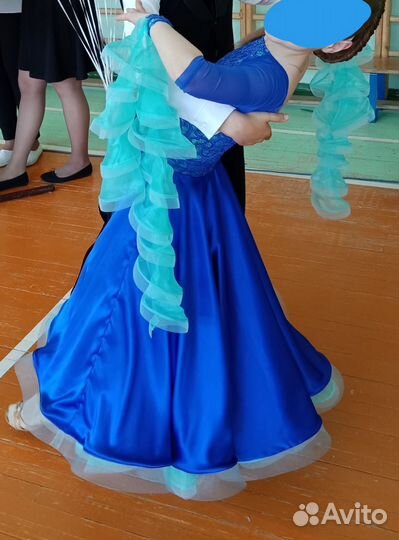 Платье для бальных танцев Ю1