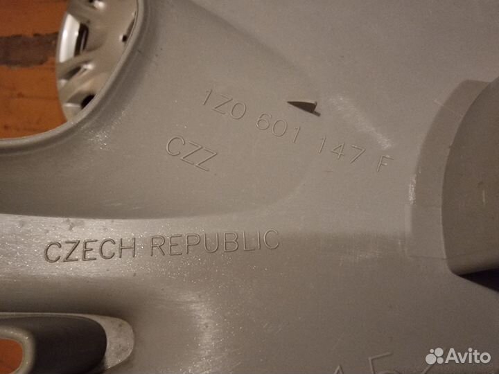 Колпаки Skoda Octavia A5 16