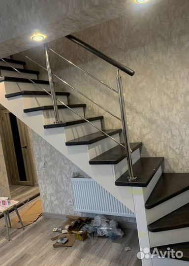 Металлические каркасы для лестниц