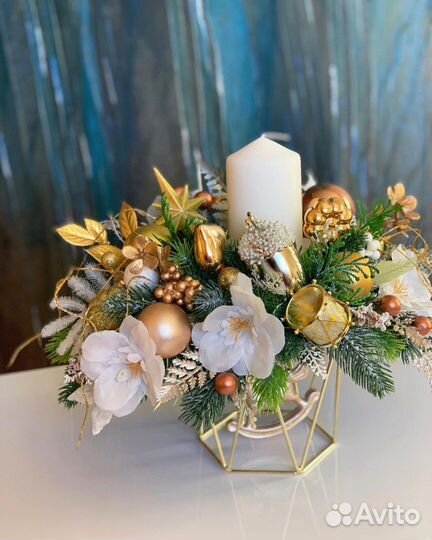 Новогодний подсвечник «Ностальгия»