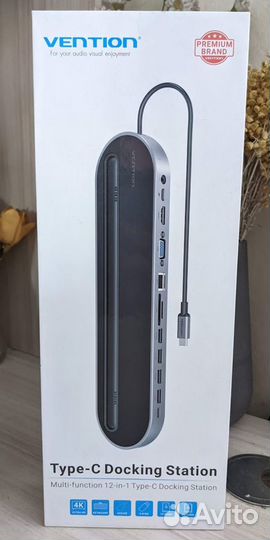 Мультифункциональная докстанция Vention USB Type C
