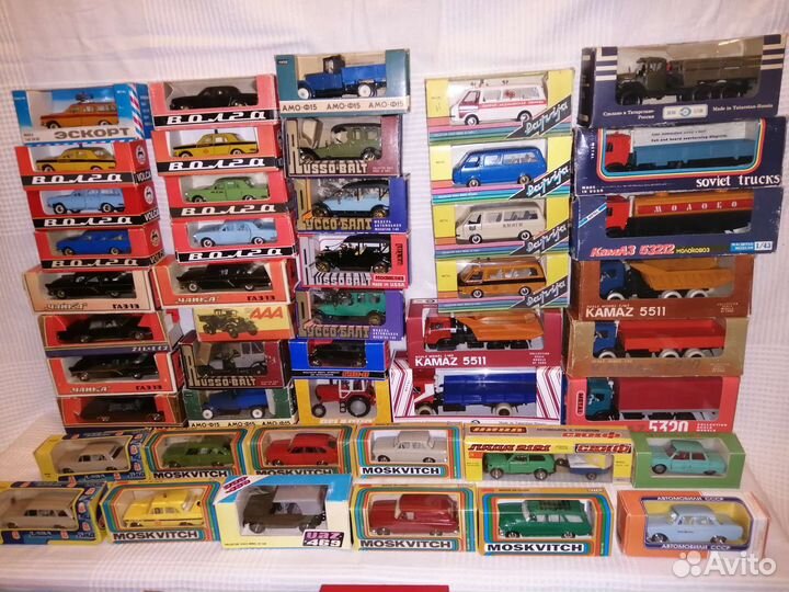 Модели автомобилей 1 43 СССР