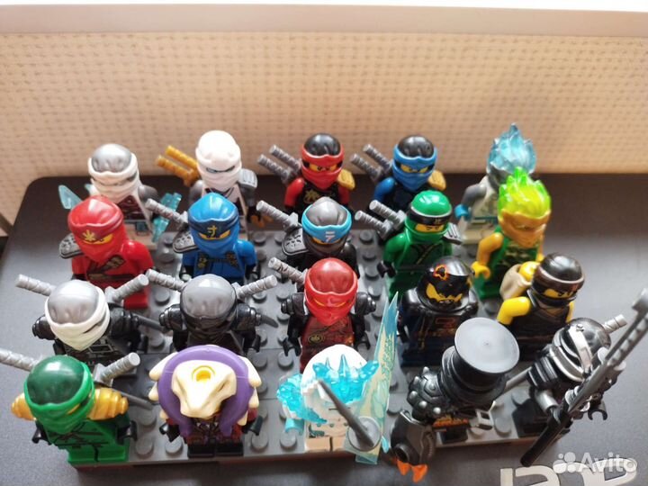 Lego Ninjago минифигурки