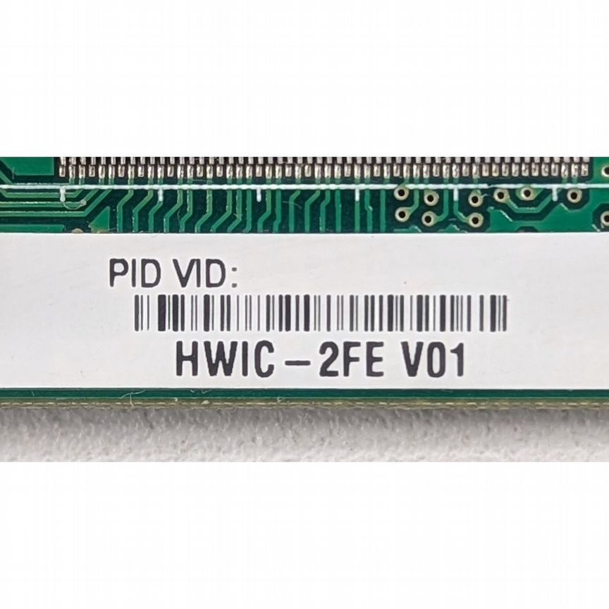 [HWIC-2FE] Интерфейсный Модуль Cisco 1800, 2800, 38