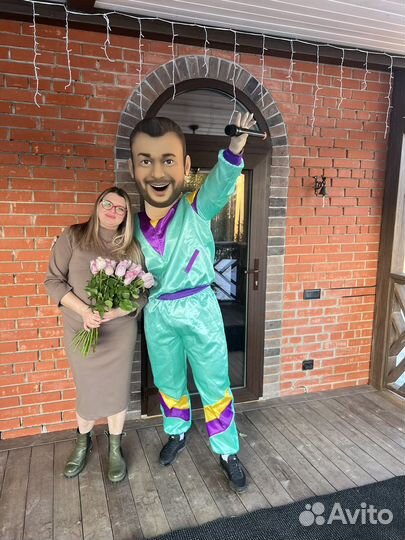 Аниматор шуточный ростовая кукла моргенштерн