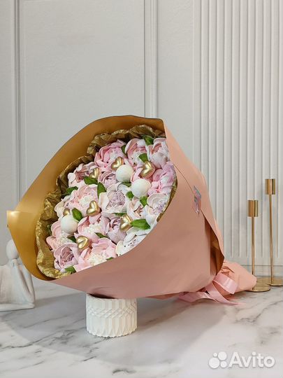 Букет из зефира