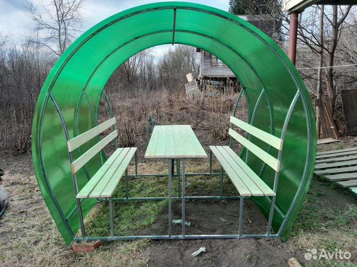 Беседка оцинкованная