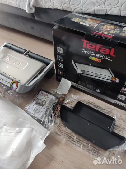 Гриль Tefal optigrill XL Новый