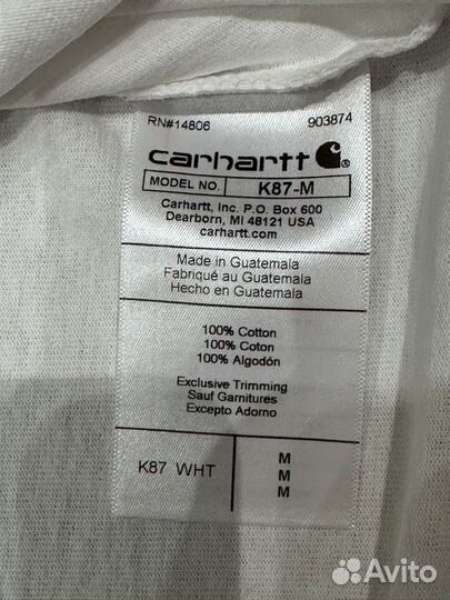 Футболка Carhartt (оригинал)