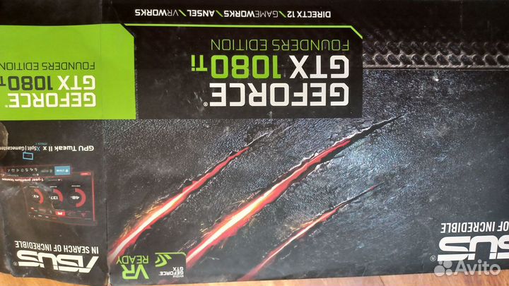 Видеокарта nvidia GeForce GTX 1080Ti Founders Edit