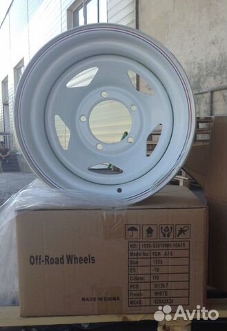 Стальные диски OFF-Road Wheels Toyota УАЗ 469 Нива