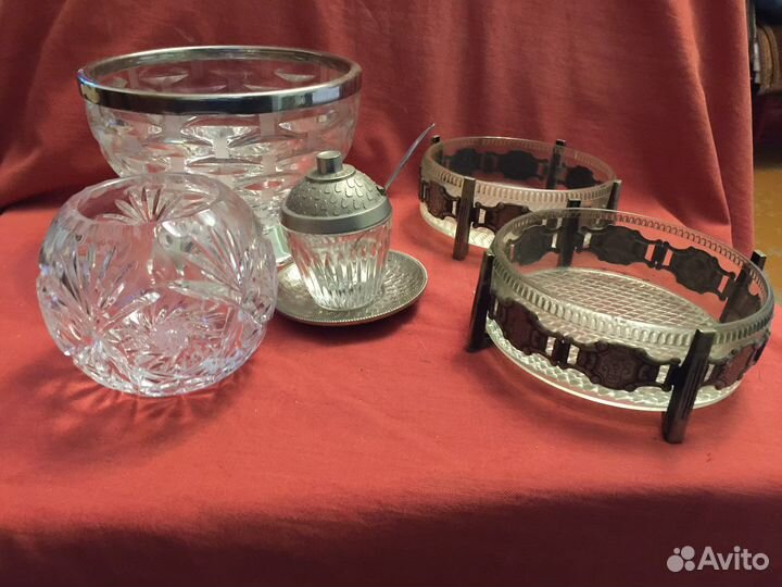 Ваза Хрусталь стекло