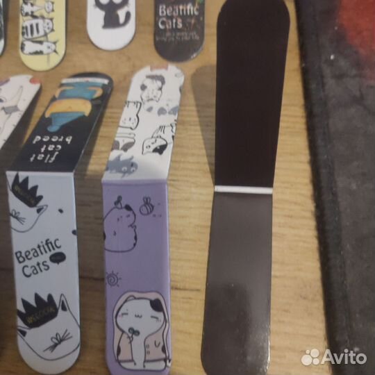 Закладки для книг магнитные