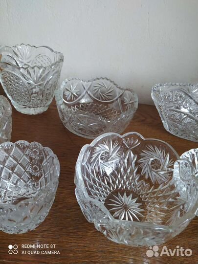 Хрустальная посуда СССР