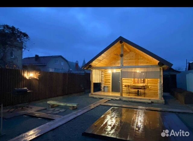 Русская Баня из сруба, сауна