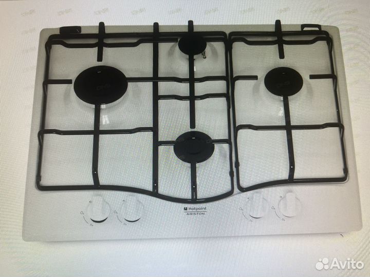 Варочная панель газовая Ariston Белая