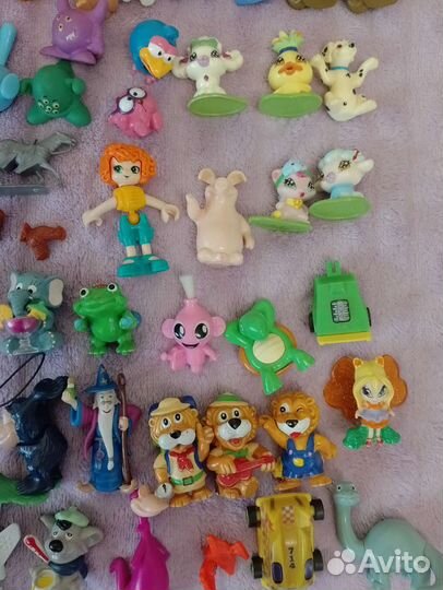 Игрушки из киндера 90х
