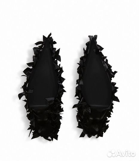 Туфли Balenciaga 24ss Marie Antoinette black