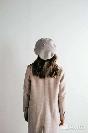 Очень стильный берет. Новый. Серый