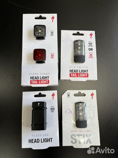 Велофонари и велофары Knog, Brooks и Specialized