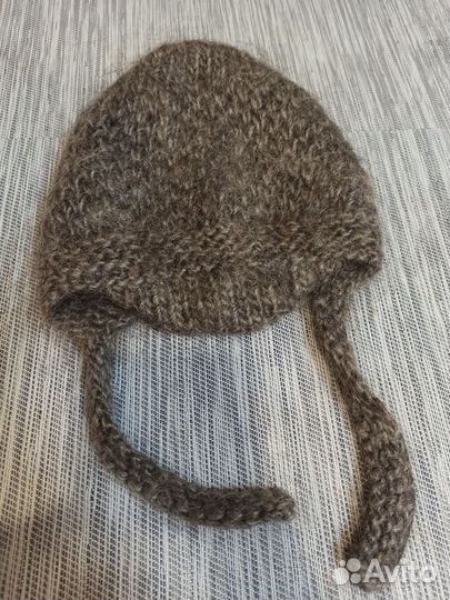 Шапка детская зимняя вязаная новая очень теплая