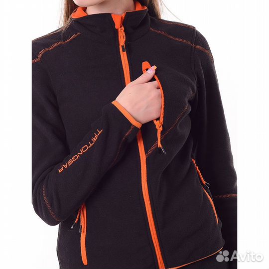 52567 Костюм Рич женский, флис, черный