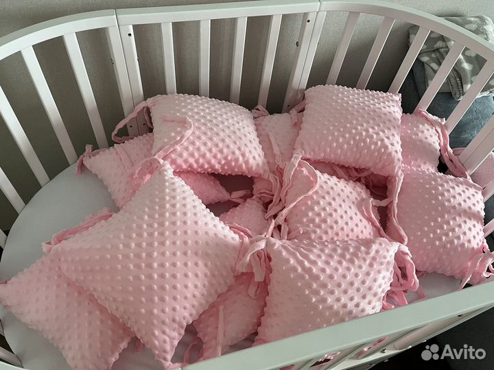 Бортики в детскую кроватку