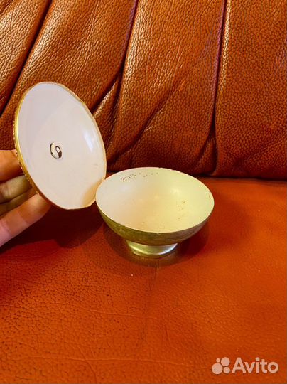 Пудреница, ссср, эмаль