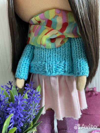 Кукла текстильная интерьерная ручной работы