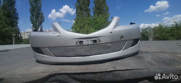 Бампер передний Мазда 6gg дорестайлинг