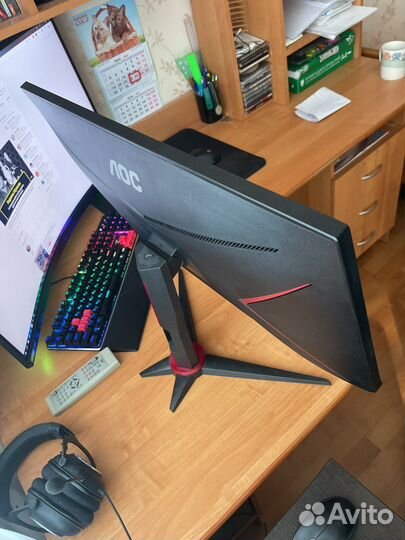 AOC Q27G2E/BK 155 144 гц wqhd топовый игровой