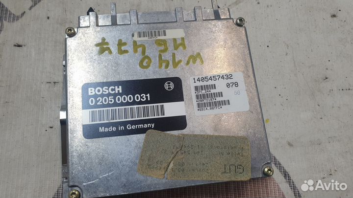 Блок управления egas на Mercedes W140 C140