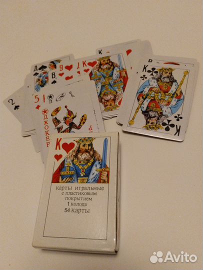 Карты игральные, гадальные