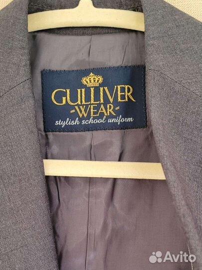 Пиджак и рубашка Gulliver р-р 128