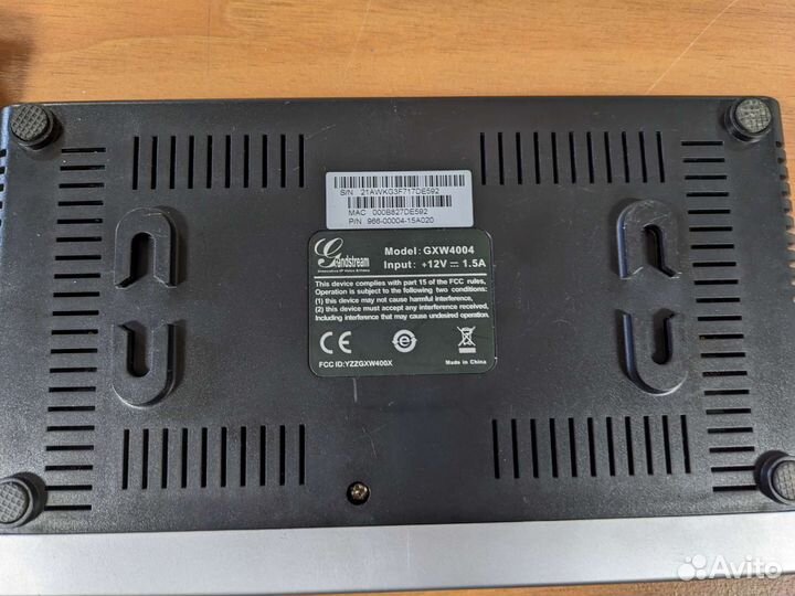 IP шлюз grandstream gxw4004 4 FXS
